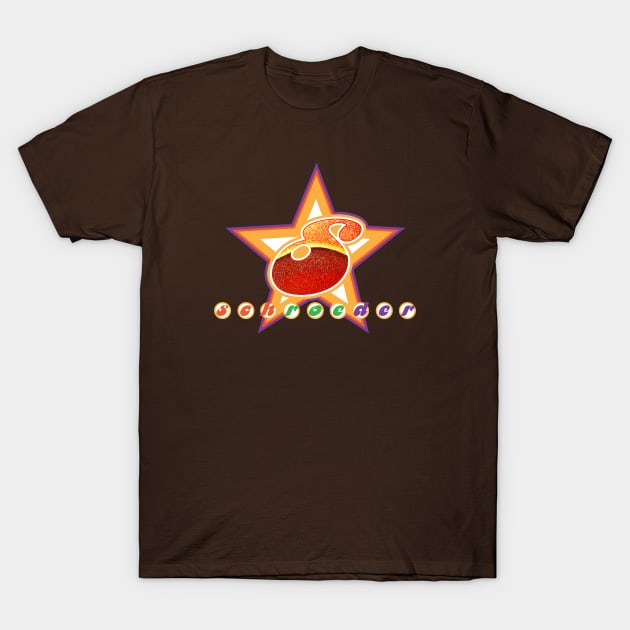 schroeder-orange rocket T-Shirt by DiMaio